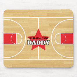 Du är en "All Star Basketball Personlig Gift" Musmatta