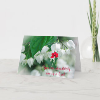 Du är En-av-en-sorten kortet Kort
