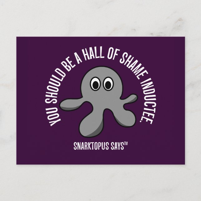 Du är en besvikelse för alla du möter vykort (Framsida)