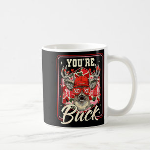 Du är en cool bock kamouflage Alla hjärtans dag Hu Kaffemugg