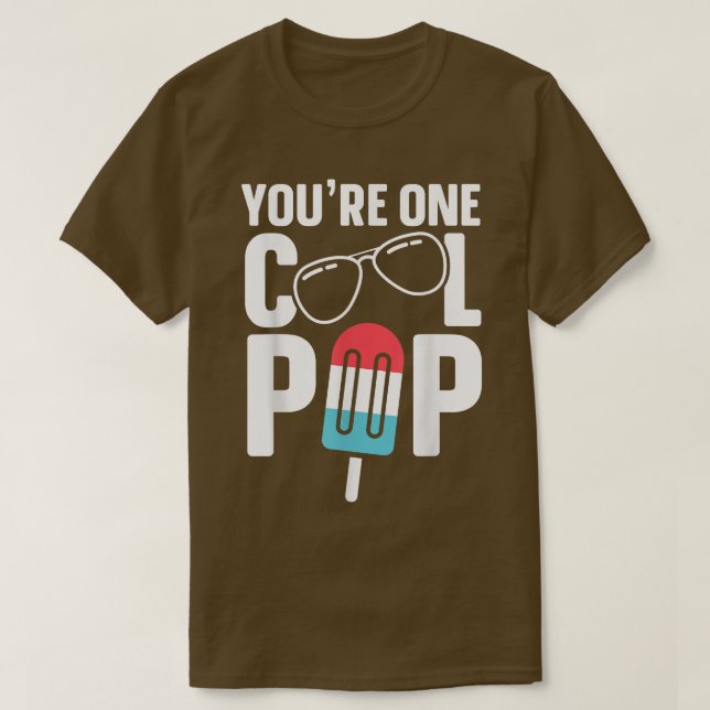 Du är en Coola Pop Far Pappa 1 T Shirt (Design framsida)