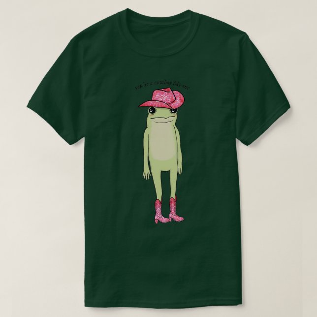 Du är en cowboy som jag T T Shirt (Design framsida)