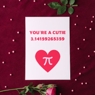 Du är en cutie pi julkort