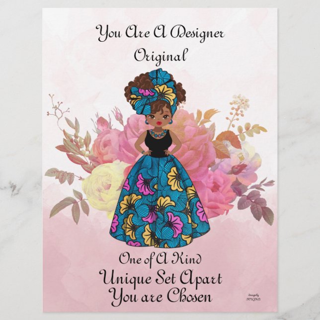 Du är en designer Original Vatten Stationary (Framsida)