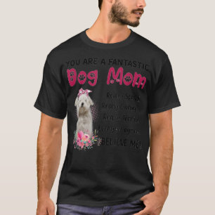 Du är en fantastisk Hund Lycklig Mors dag T-S T Shirt