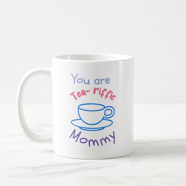 Du är en fantastisk mamma kaffemugg (Vänster)