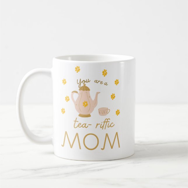 Du är en fantastisk mamma kaffemugg (Vänster)