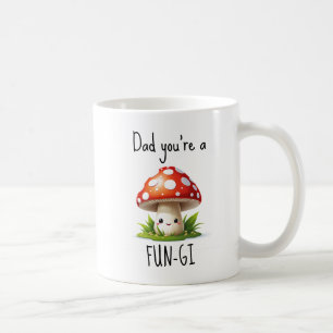 DU ÄR EN FUNGI! PAPPA Fars dag jul Kaffemugg