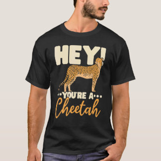 Du är en gepard vilda djur djurparksföreståndare d t shirt