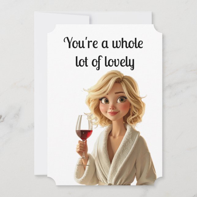 Du är en hel del underbar (Romantic Hälsning (Framsida)