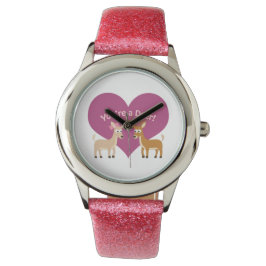 Du är en hjort! armbandsur