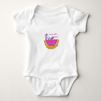 Du är en i en melon" Rolig vattenmelon-pun T-shirt