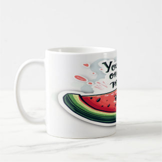 Du är en i en melon - Roligt och Fruktig Kaffemugg