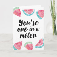 Du är en i melonfödelsedagen