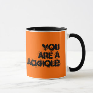 Du är en JACKHOLE! , Yep Mugg