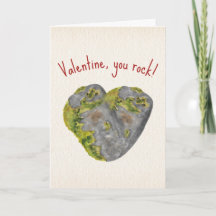 Du är en klippa hjärta valentin 