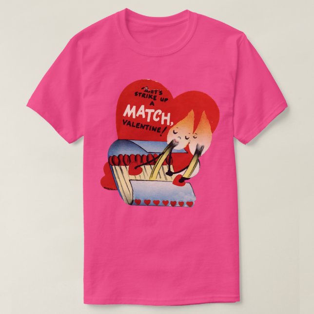 Du är en MatchValentine T Shirt (Design framsida)