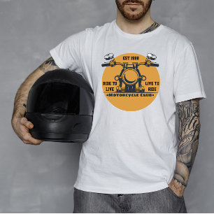 Du är en motorcykelrid från en Bra Mood T Shirt