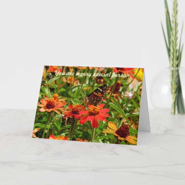 Du är en mycket speciell person kort (Framsida)