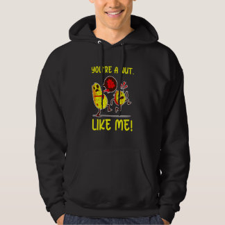 Du är en nöt precis som jag ätbar växtfrö jordnöt hoodie