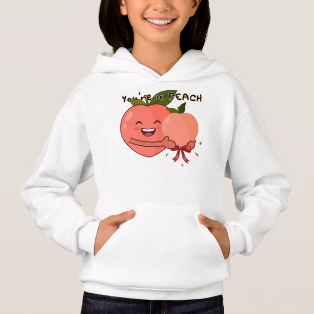 Du är en Persika T Shirt (Framsida)
