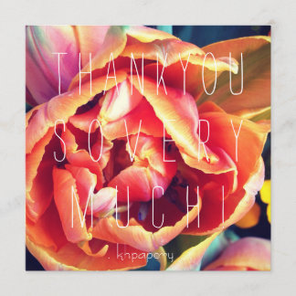 Du är en persika! Tackkort Tack Kort