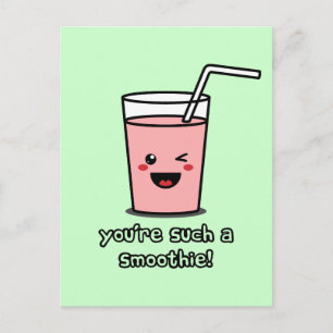 Du är en sån smoothie vykort