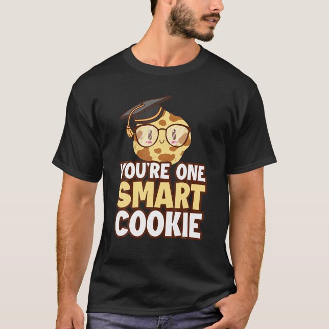 Du är en smart cookie t shirt (Framsida)