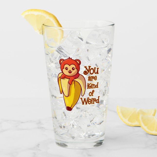 Du är en sorts Konstig. Glaskopp (Framsida Ice)