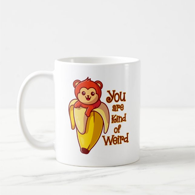 Du är en sorts Konstig. Kaffemugg (Vänster)