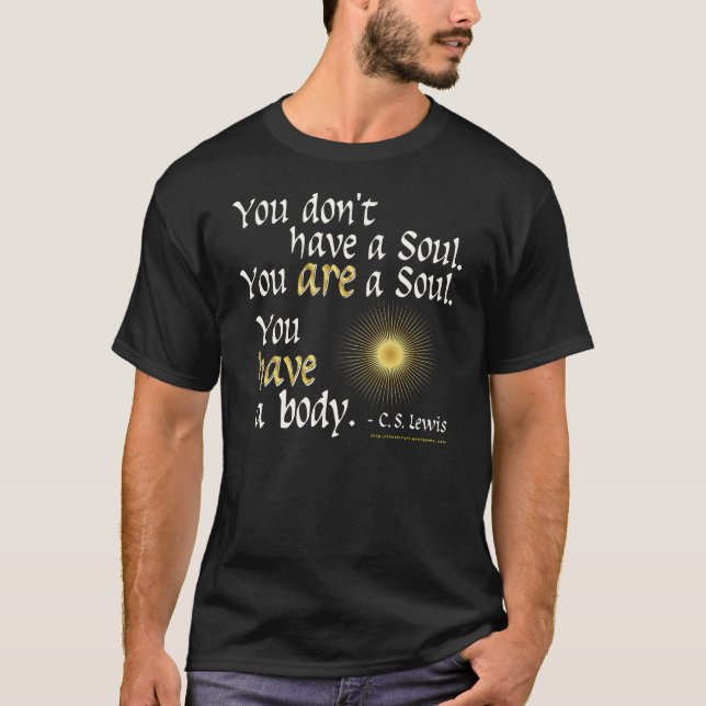 Du är en Soul… T-shirt (Framsida)