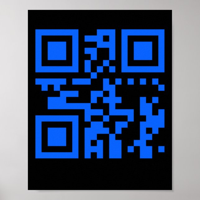 Du är en Speciell positiv QR-kodsetikett Poster (Framsidan)