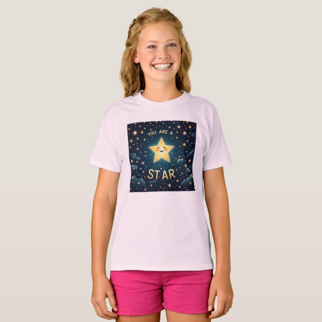 Du är en Star Kids T-shirt (Hel framsida)
