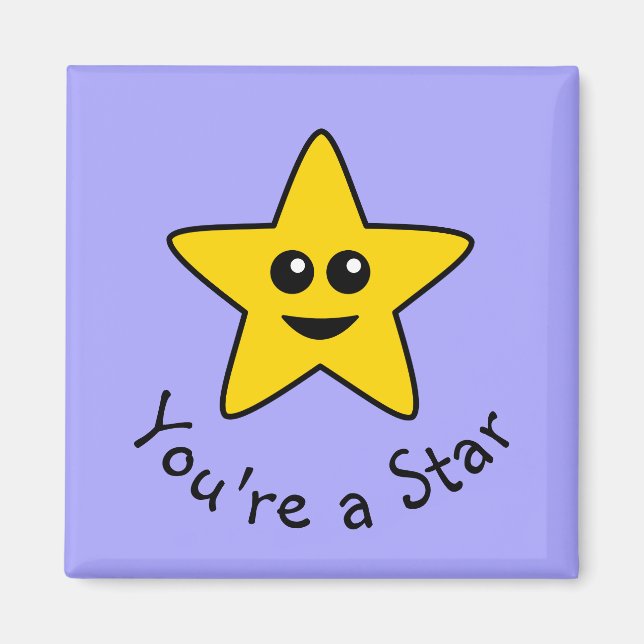 Du är en Star Magnet (Framsidan)