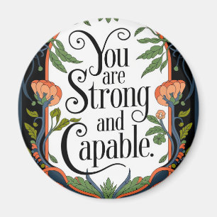 Du är en stark och kapabel inspirationskälla magnet