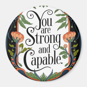 Du är en stark och kapabel inspirationskälla magnet
