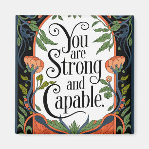 Du är en stark och kapabel inspirationskälla magnet