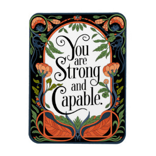 Du är en stark och kapabel inspirationskälla magnet