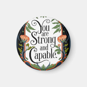 Du är en stark och kapabel inspirationskälla magnet