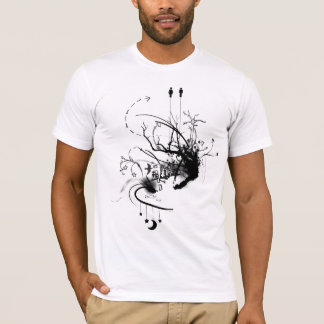 du är en tryckvåg t-shirt