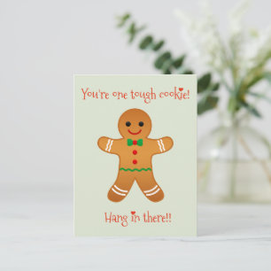 Du är en tuff Cookie - Skaffa god jul Helg Vykort