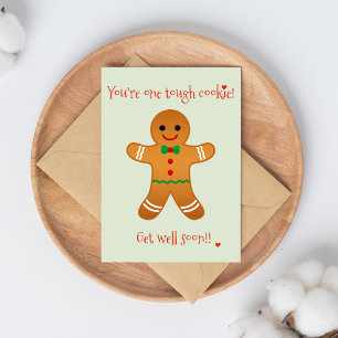 Du är en tuff Cookie - Skaffa god jul Helg Vykort