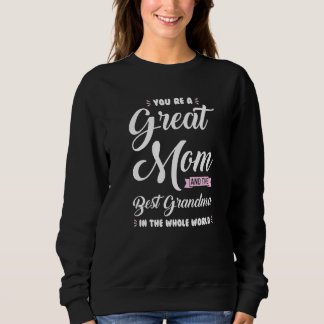 Du är en Underbar mormor i Mamma T Shirt