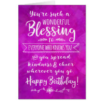 Du är en underbar välsignelse