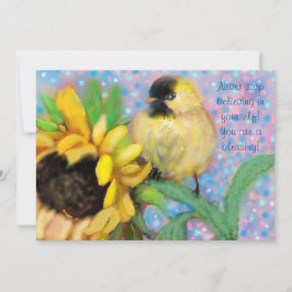 "Du är en välsignelse!" Uppmuntringskort Julkort