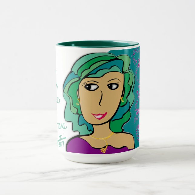 DU ÄR EN VÄRLD AV POTENTIELLT MUGG (Center)