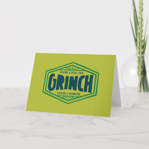 Du är en vidrig en Grinch Kort