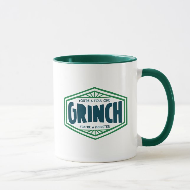 Du är en vidrig en Grinch Mugg (Höger)