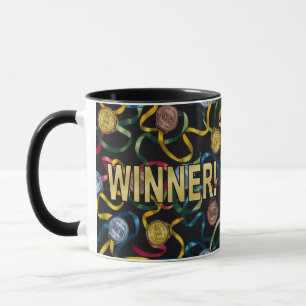 Du är en vinnare! Mugg