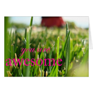 Du är enorm hälsningskort